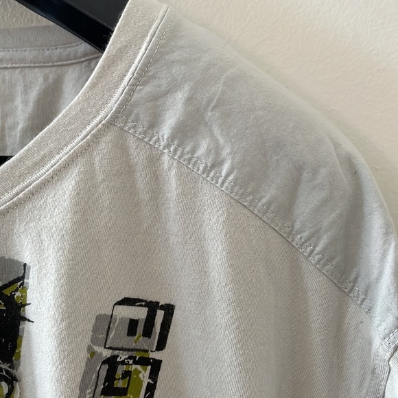 DKNY JEANS Men's T-Shirt, 100% Cotton Skull Tee, Short Sleeve Top Size XXL - Picture 5 of 5